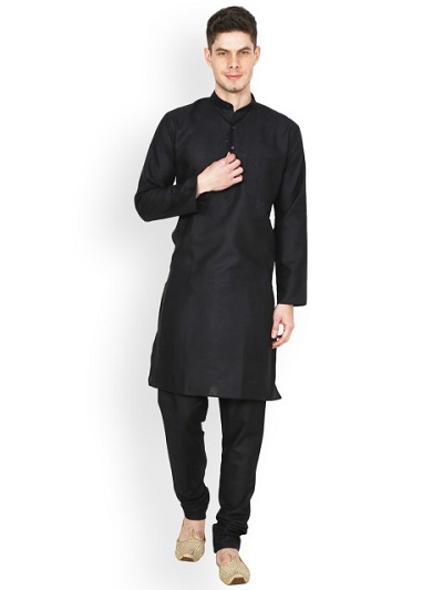 mens kurta in myntra